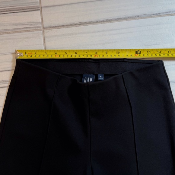Gap High Rise Double Knit Crop Kick Black Pants Size M - Picture 10 of 11